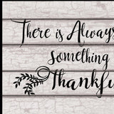 Always Thankful 3 Black Framed Print Wall Art - Homeroots
