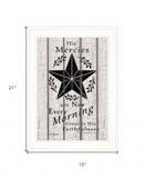 His Mercies are New Every Morning 2 White Framed Print Wall Art - Homeroots - Flyclothing LLC