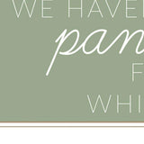 Panic Cleaned 1 White Framed Print Wall Art - Homeroots - Flyclothing LLC