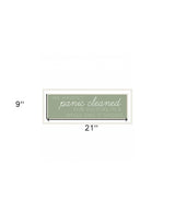 Panic Cleaned 1 White Framed Print Wall Art - Homeroots - Flyclothing LLC