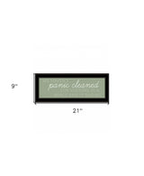 Panic Cleaned 2 Black Framed Print Wall Art - Homeroots - Flyclothing LLC