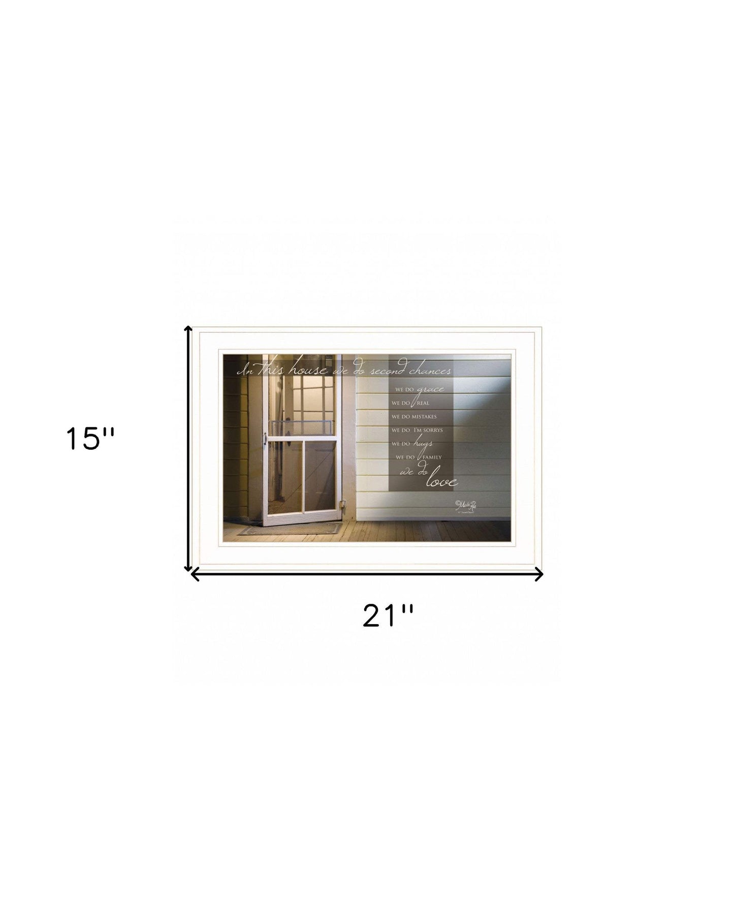 Second Chances 1 White Framed Print Wall Art - Homeroots - Flyclothing LLC