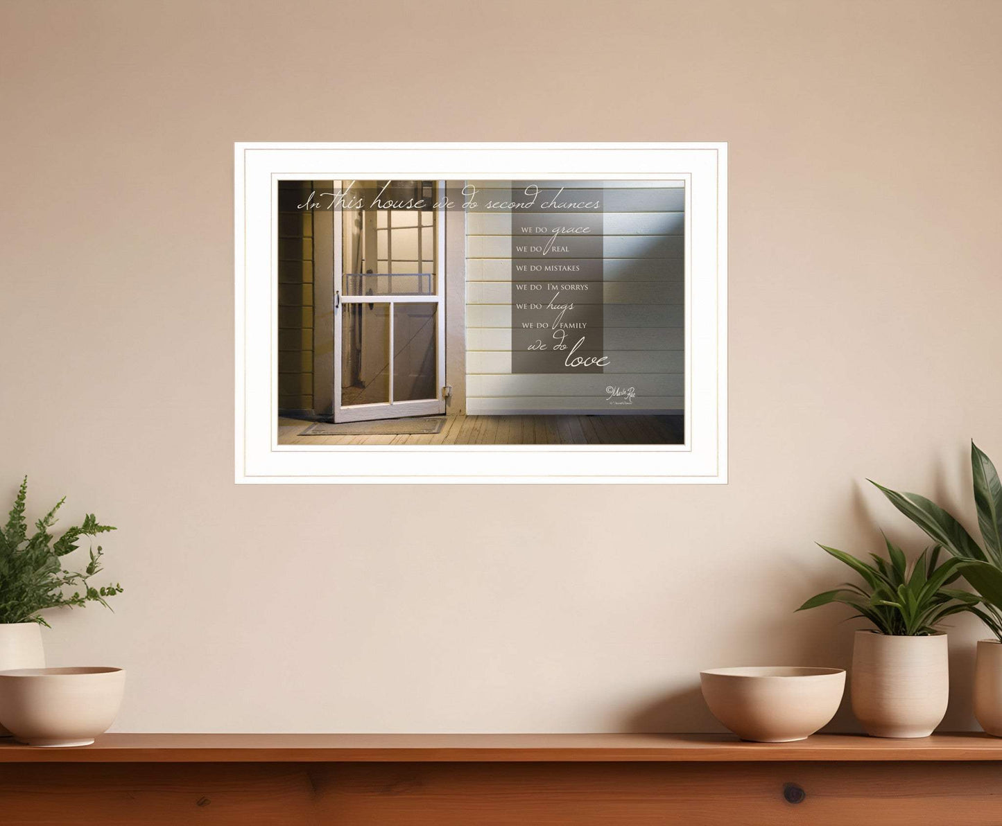 Second Chances 1 White Framed Print Wall Art - Homeroots - Flyclothing LLC