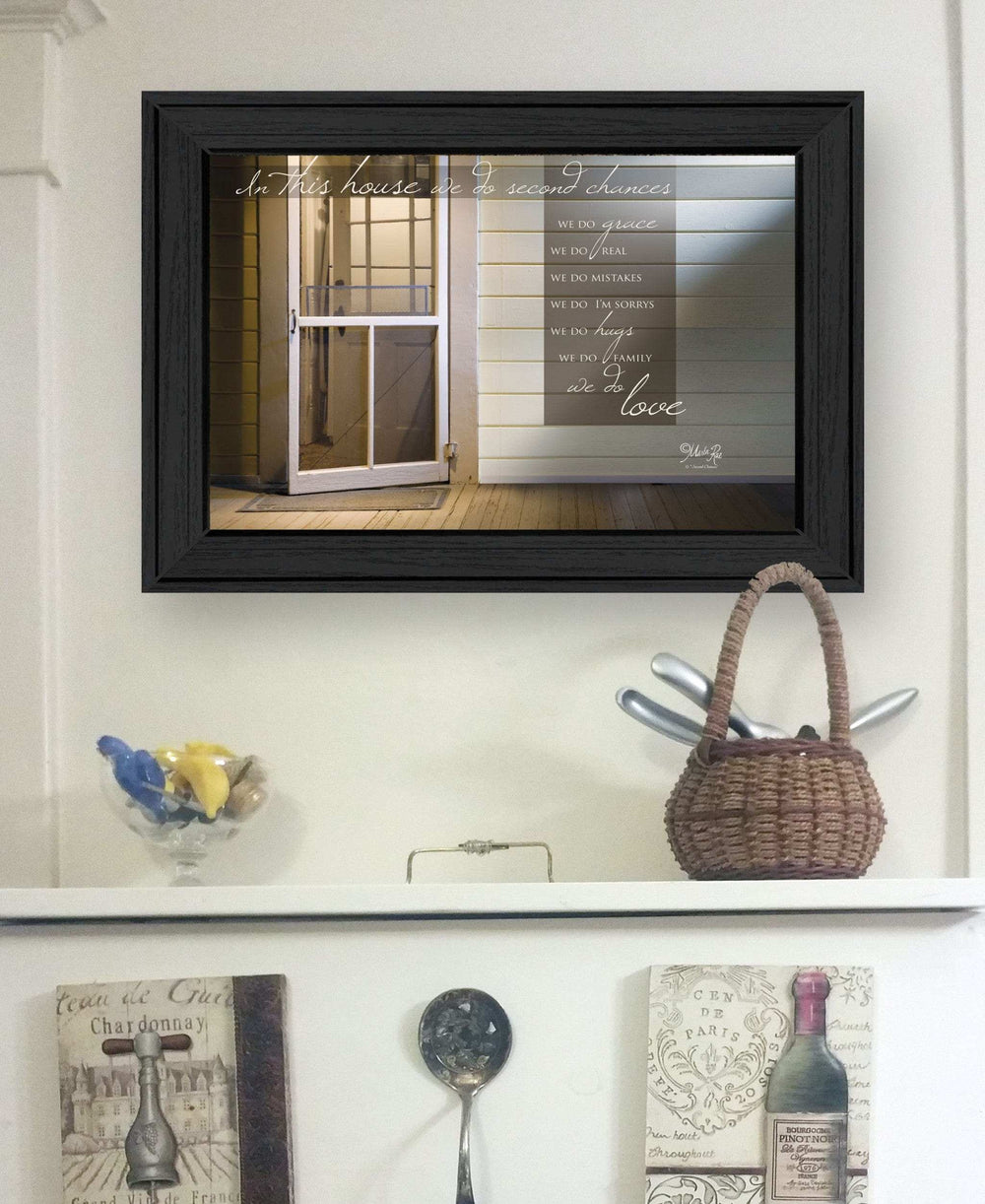 Second Chances 2 Black Framed Print Wall Art - Homeroots - Flyclothing LLC