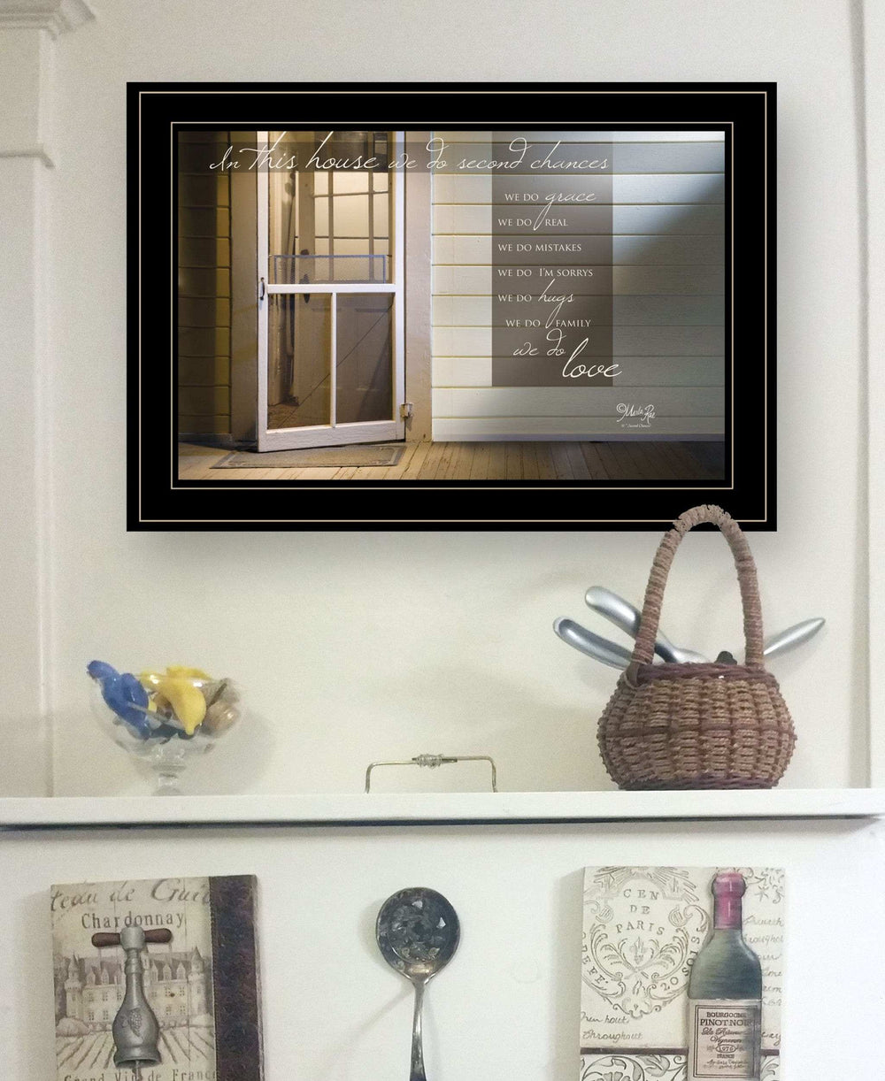 Second Chances 3 Black Framed Print Wall Art - Homeroots - Flyclothing LLC