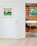 Sunshine And Lake Water 2 White Framed Print Wall Art - Homeroots - Flyclothing LLC