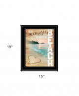 Beach Memories 2 Black Framed Print Wall Art - Homeroots - Flyclothing LLC