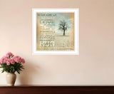 In Our Home 3 White Framed Print Wall Art - Homeroots - Flyclothing LLC