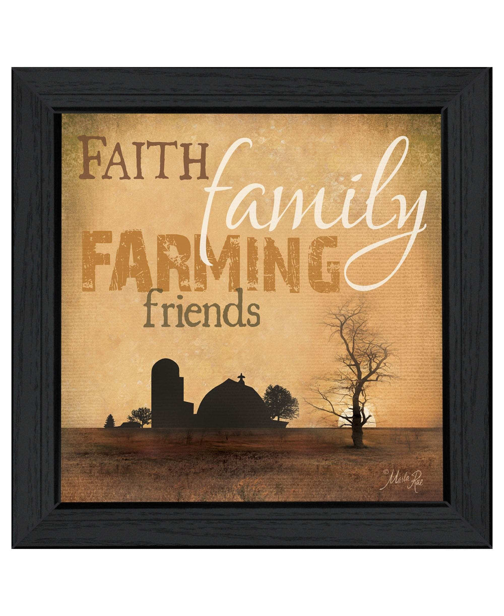Farming 2 Black Framed Print Wall Art - Homeroots - Flyclothing LLC
