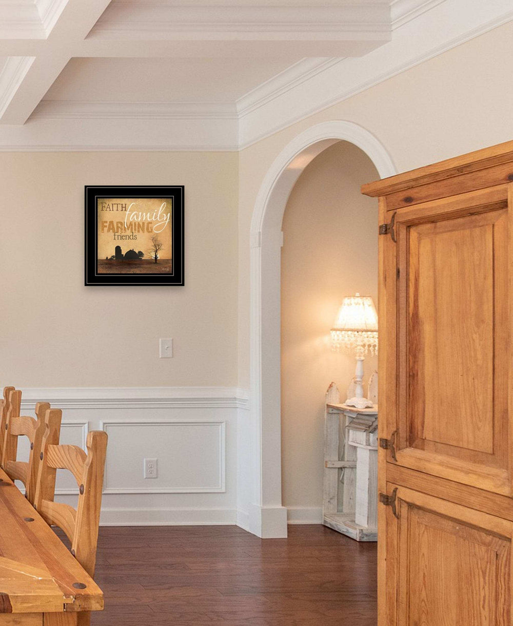 Farming 3 Black Framed Print Wall Art - Homeroots - Flyclothing LLC