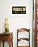 Love One Another 1 White Framed Print Wall Art - Homeroots - Flyclothing LLC