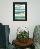 Live in the Present Black Framed Print Wall Art - Homeroots - Flyclothing LLC