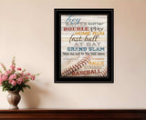Hey Batter Batter 2 Black Framed Print Wall Art - Homeroots - Flyclothing LLC