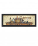 Live Life Simple 2 Black Framed Print Wall Art - Homeroots