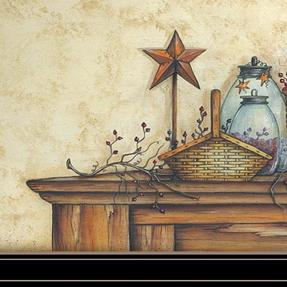 Live Life Simple 3 Black Framed Print Wall Art - Homeroots - Flyclothing LLC