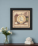 Live Today 4 Black Framed Print Wall Art - Homeroots