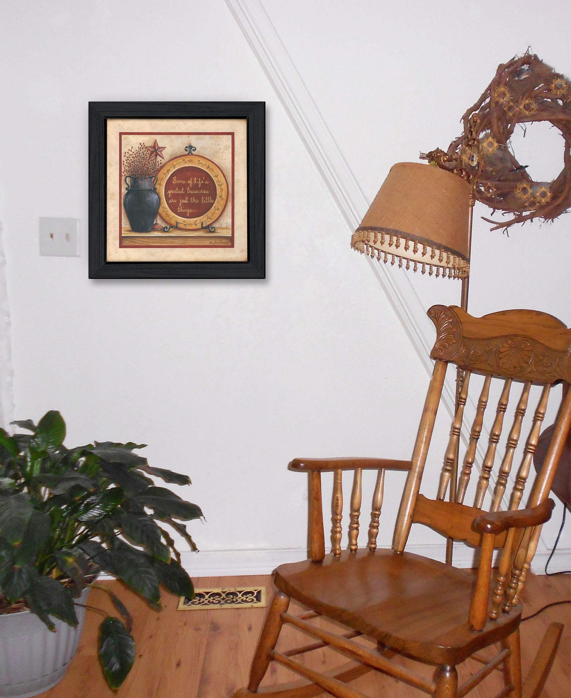 Greatest Treasures 4 Black Framed Print Wall Art - Homeroots - Flyclothing LLC