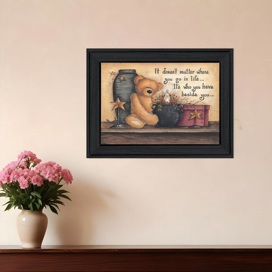 The Simple Truth 1 Black Framed Print Wall Art - Homeroots