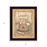 Laundry 2 Black Framed Print Bathroom Wall Art - Homeroots - Flyclothing LLC