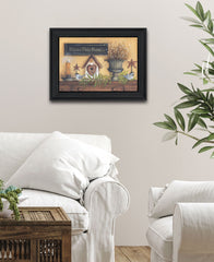 Bless this Home 3 Black Framed Print Wall Art - Homeroots