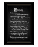 Believe 2 Black Framed Print Wall Art - Homeroots