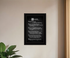 Believe 2 Black Framed Print Wall Art - Homeroots