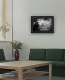 Beauty Grayscale 1 Black Framed Print Wall Art - Homeroots - Flyclothing LLC