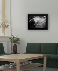 Beauty Grayscale 2 Black Framed Print Wall Art - Homeroots