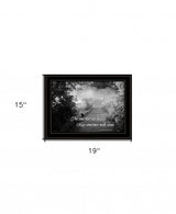 Beauty Grayscale 2 Black Framed Print Wall Art - Homeroots - Flyclothing LLC