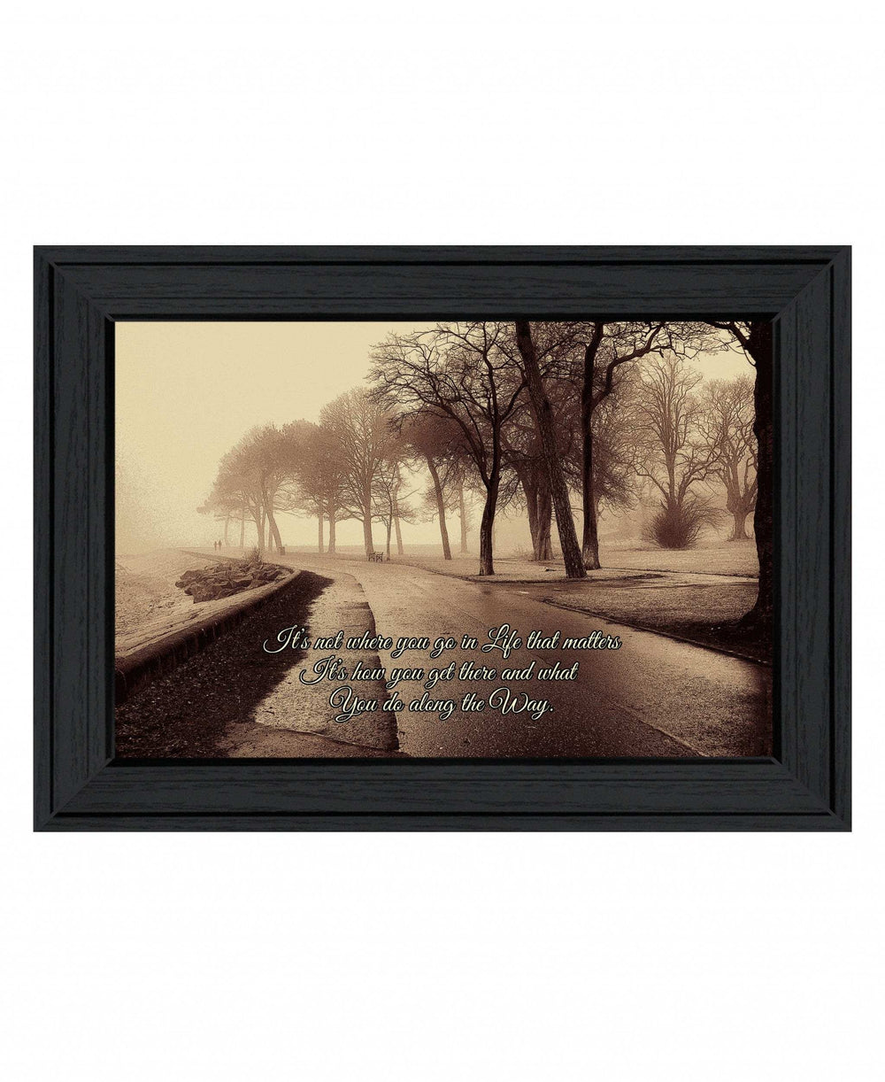 What Really Matters Black Framed Print Wall Art - Homeroots - Flyclothing LLC