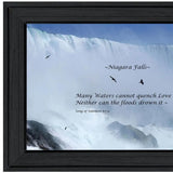 Song of Solomon Black Framed Print Wall Art - Homeroots