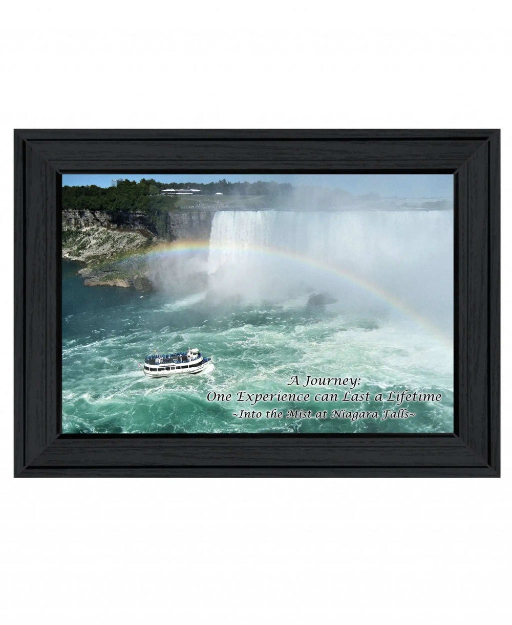 Into the Mist Black Picture Frame Print Wall Art - Homeroots - Flyclothing LLC