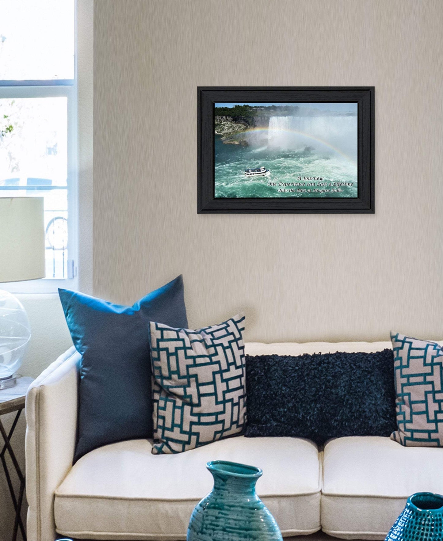 Into the Mist Black Picture Frame Print Wall Art - Homeroots - Flyclothing LLC