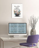 Rise and Shine 5 White Framed Print Wall Art - Homeroots