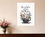 Rise and Shine 5 White Framed Print Wall Art - Homeroots