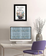 Rise and Shine 6 Black Framed Print Wall Art - Homeroots - Flyclothing LLC
