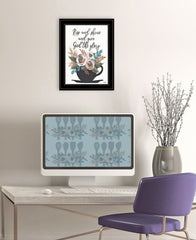 Rise and Shine 6 Black Framed Print Wall Art - Homeroots