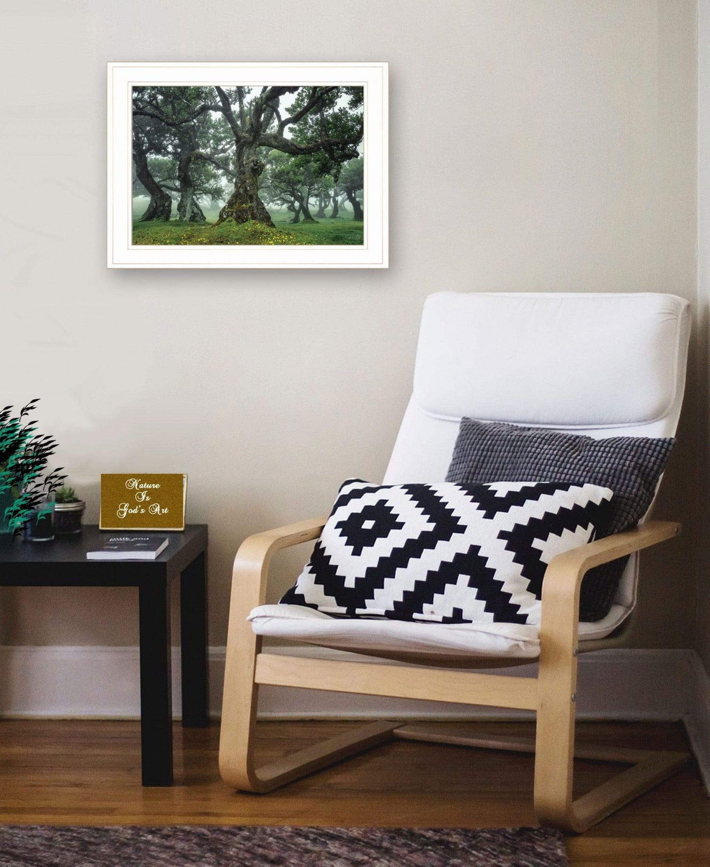 Enchanted Forest I 2 White Framed Print Wall Art - Homeroots - Flyclothing LLC