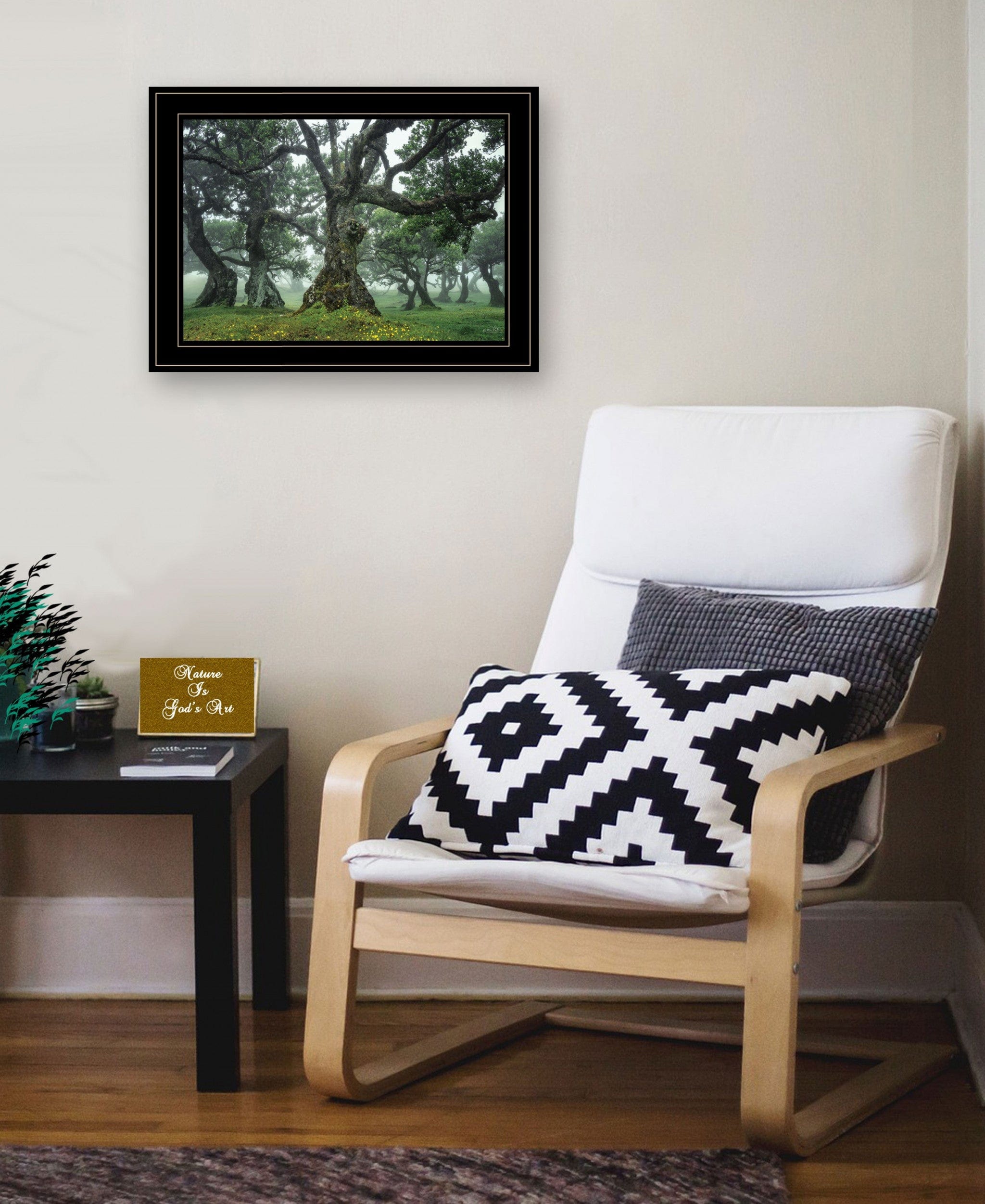 Enchanted Forest I 4 Black Framed Print Wall Art - Homeroots