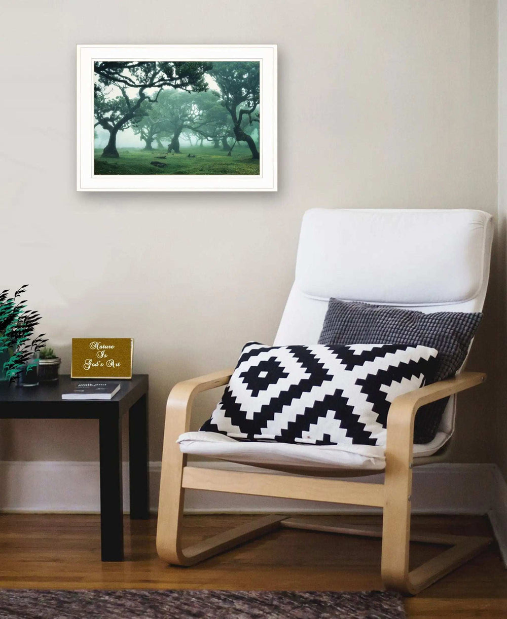Enchanted Forest II 2 White Framed Print Wall Art - Homeroots - Flyclothing LLC