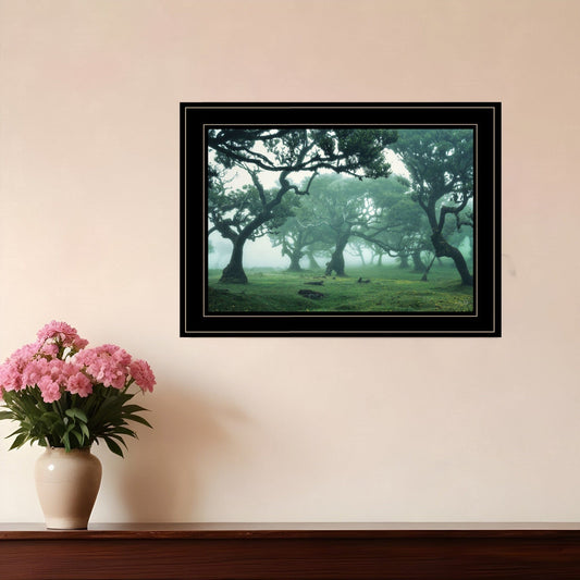 Enchanted Forest II 4 Black Framed Print Wall Art - Homeroots