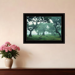 Enchanted Forest II 4 Black Framed Print Wall Art - Homeroots