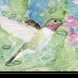 Hummingbird 1 Black Framed Print Wall Art - Homeroots