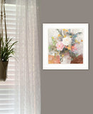 Table Bouquet 2 White Framed Print Wall Art - Homeroots - Flyclothing LLC