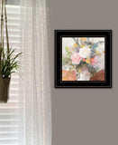 Table Bouquet 2 Black Framed Print Wall Art - Homeroots - Flyclothing LLC
