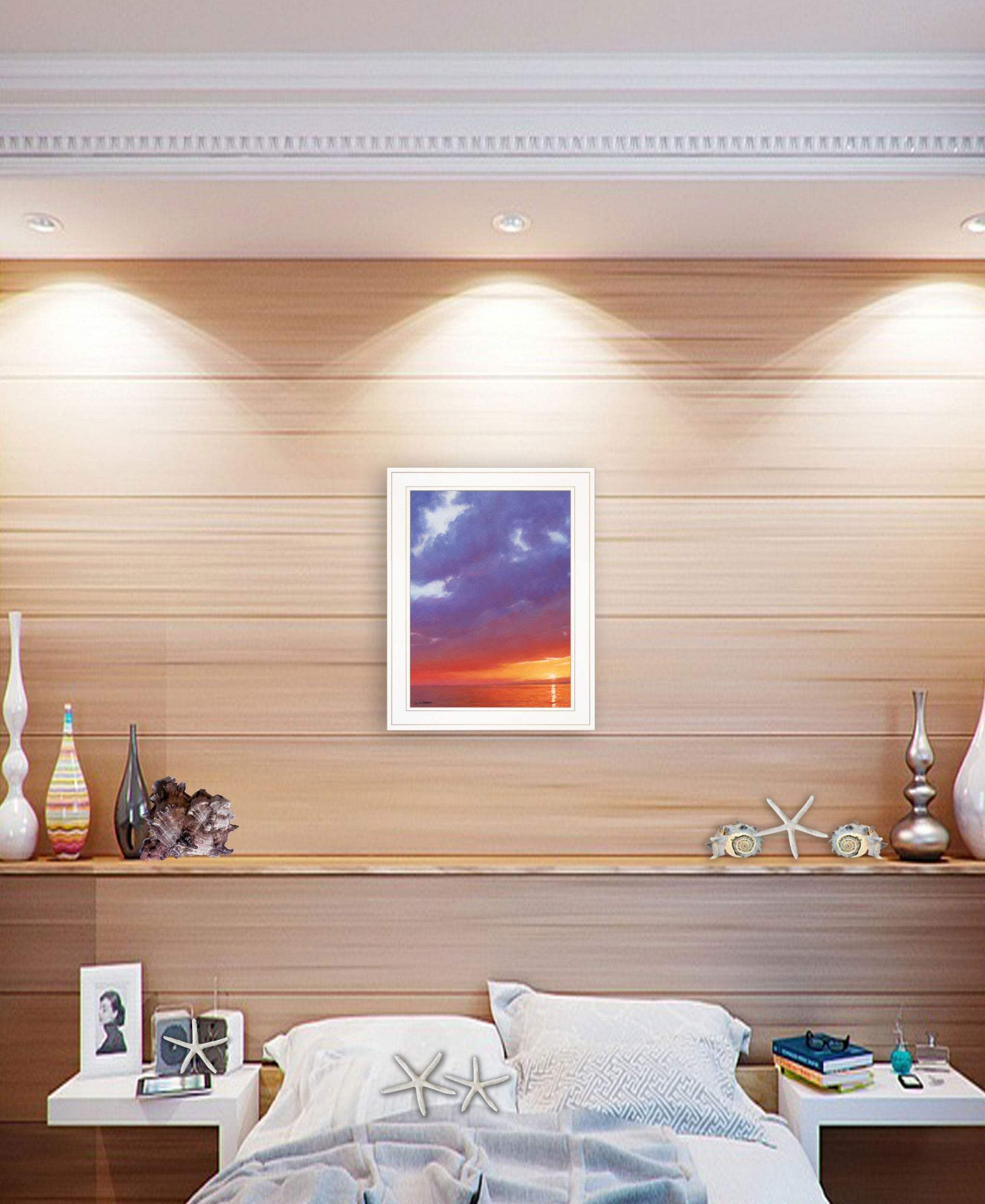Certain Glow 2 White Framed Print Wall Art - Homeroots - Flyclothing LLC