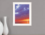 Certain Glow 2 White Framed Print Wall Art - Homeroots - Flyclothing LLC