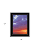 Certain Glow 3 Black Framed Print Wall Art - Homeroots - Flyclothing LLC