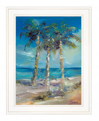 Threes Company 3 White Framed Print Wall Art - Homeroots