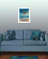 Threes Company 3 White Framed Print Wall Art - Homeroots - Flyclothing LLC